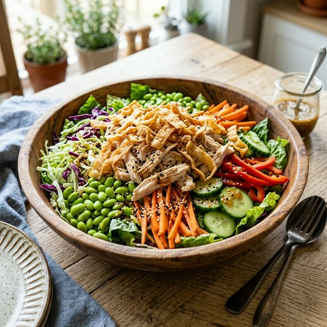 Asian Sesame Chicken Salad