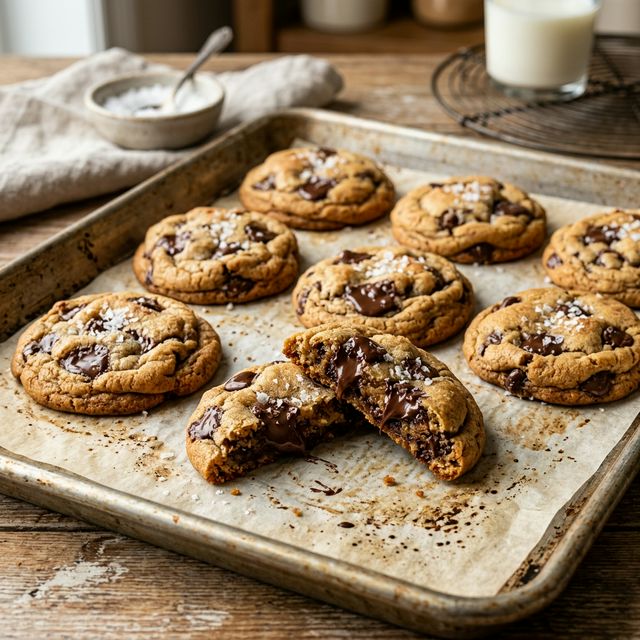 Brown Butter Chocolate Chip Cookies