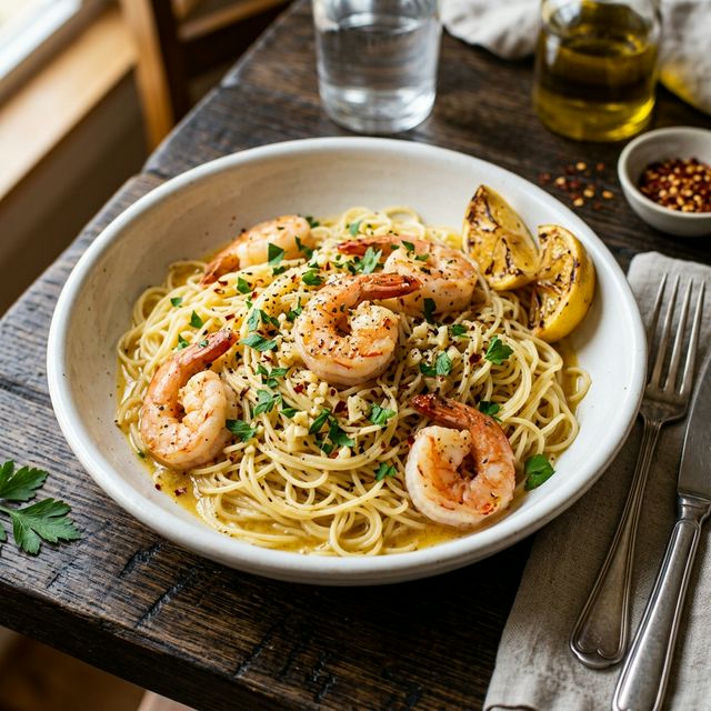 Garlic Butter Shrimp Scampi